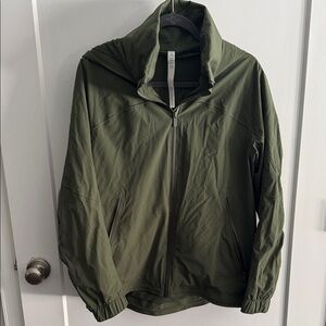 lululemon athletica Green Rain Jacket